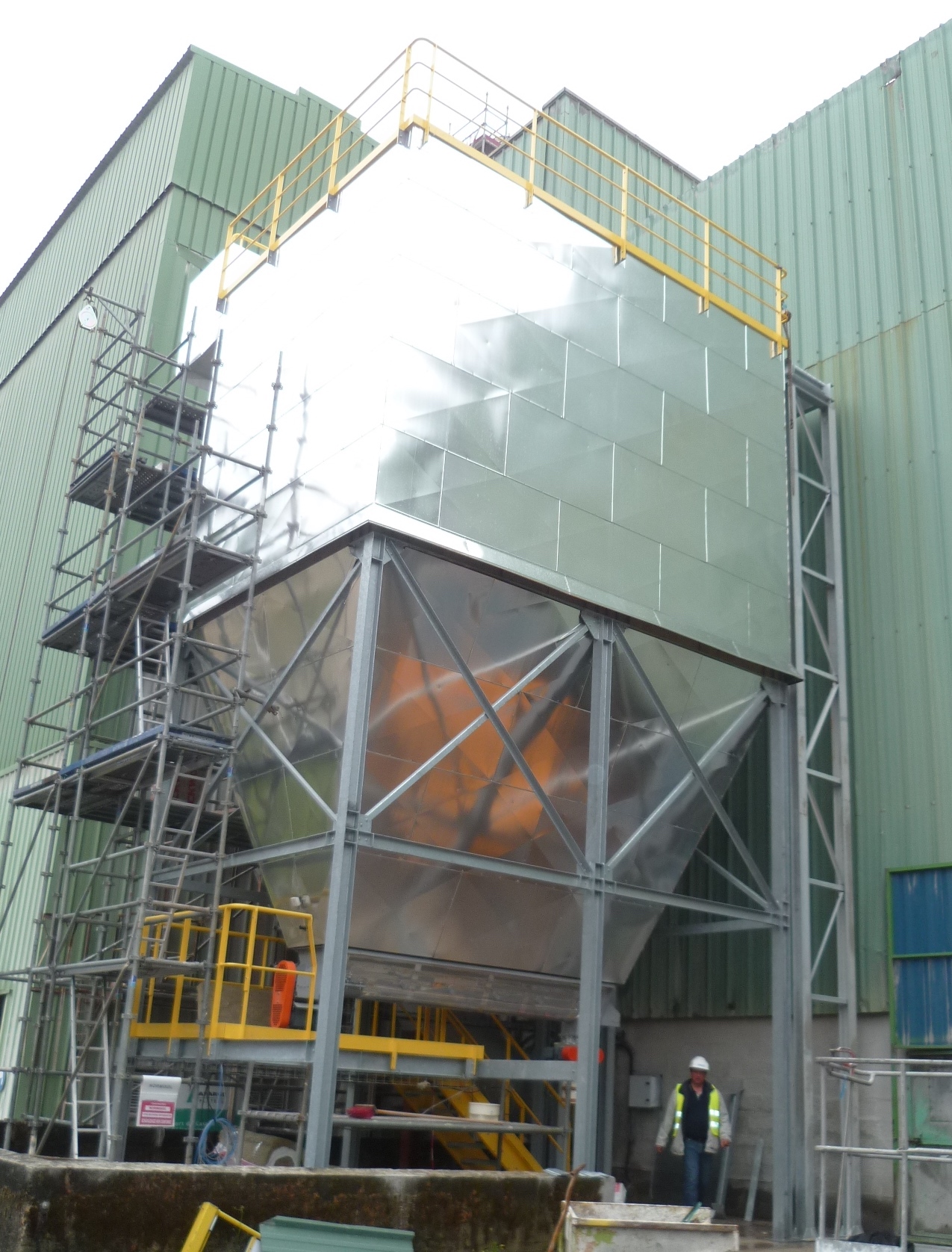 Baghouse dust collector High temperature 