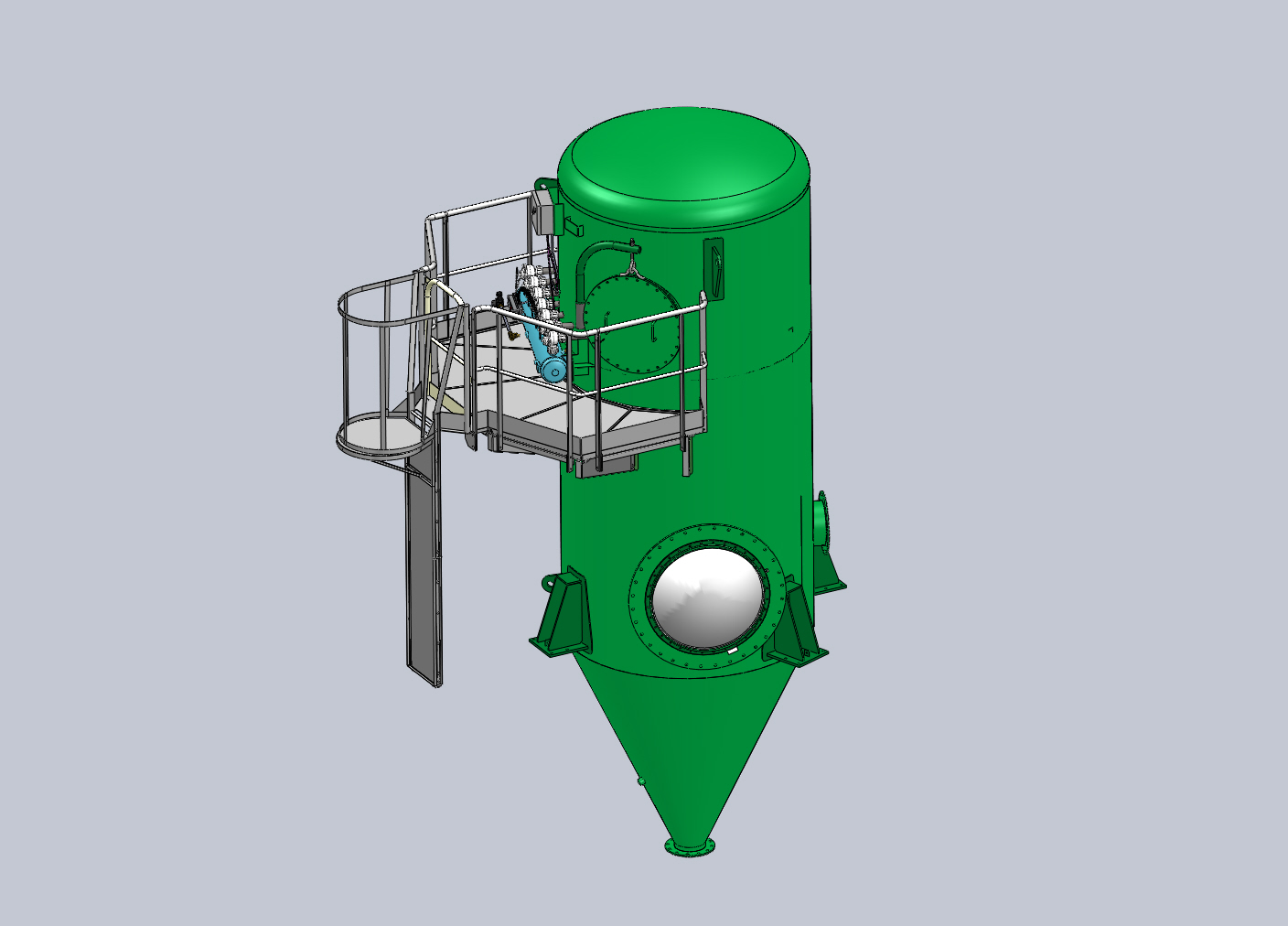 Baghouse dust collector ATEX version